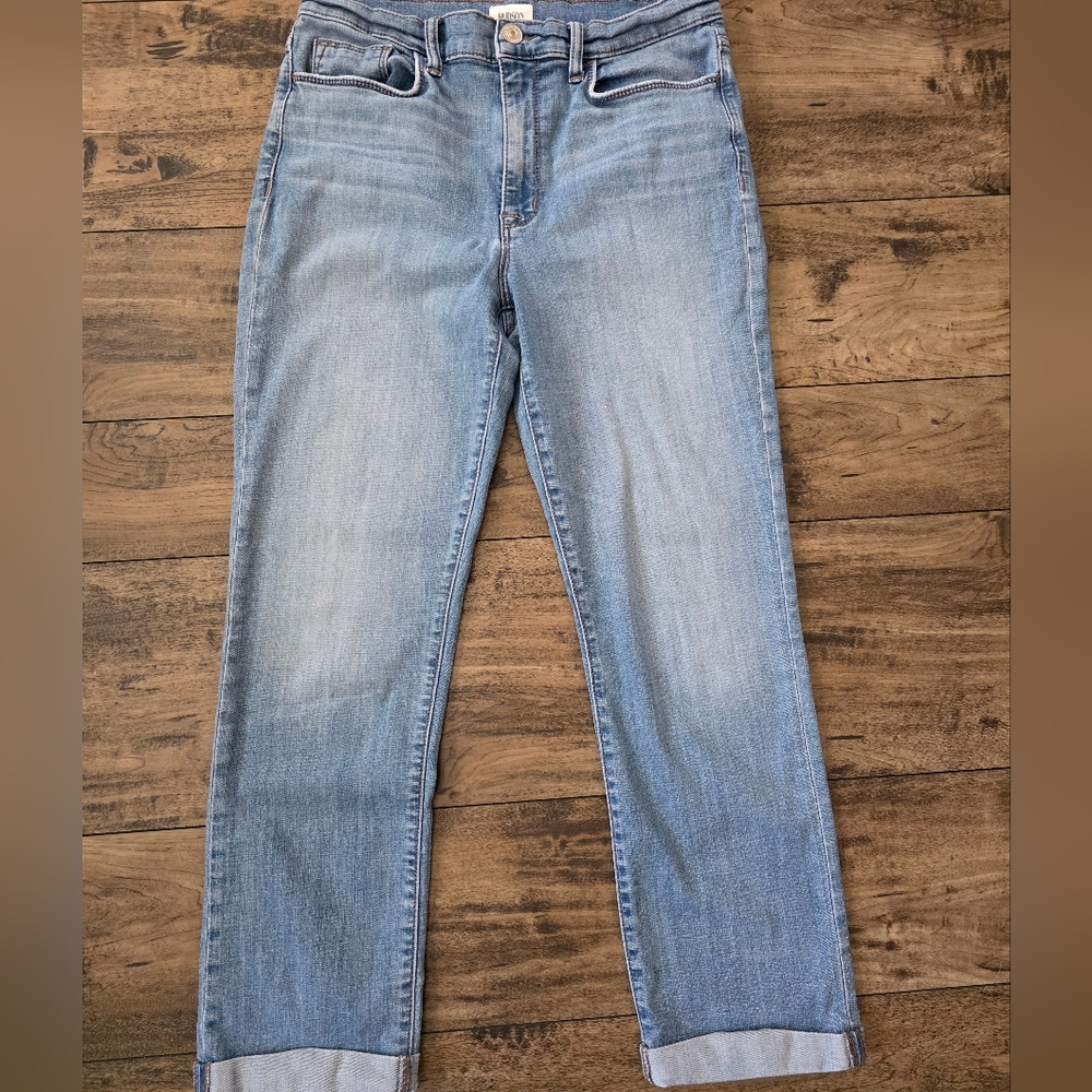 * Hudson Jeans Premium Light Blue Straight Leg Size 30 - Picture 2 of 10